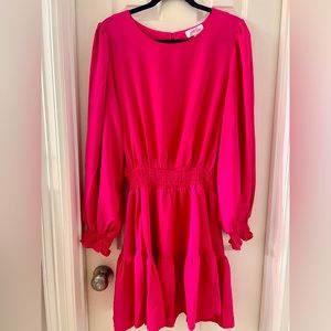 Size Small, JessLea brand, hot pink dress